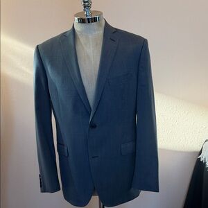 Men's Elegant Charcoal Suit Jacket